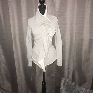 Free People Gray Sweatshirt